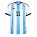 Camisa de time de futebol Argentina Angel Di Maria #11 Replicas 1º Equipamento Mundo 2022 Manga Curta